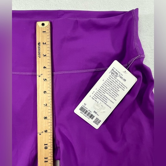NWT LuLulemon Wunder Train High Rise Tight 25" Leggings Women's 10, 12 MONL - Picture 10 of 13